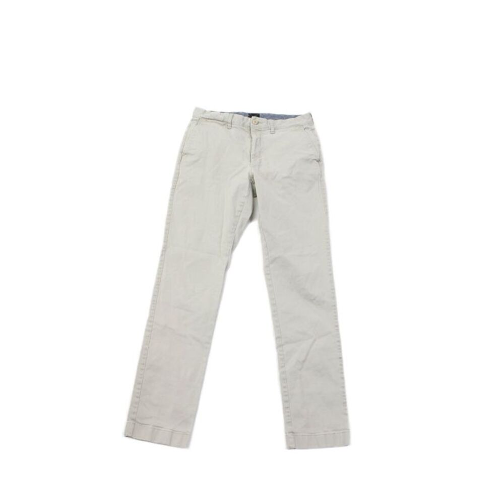 J Crew Mens Beige Chinos Size 30